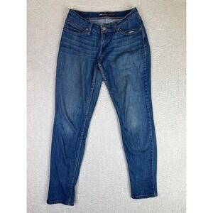 Levis Bold Curve Low Rise Skinny Jeans Womens 11/30 Blue Medium Wash Stretch